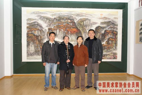 唐先德画展临海